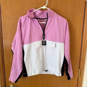 DKNY half zip sweatshirt